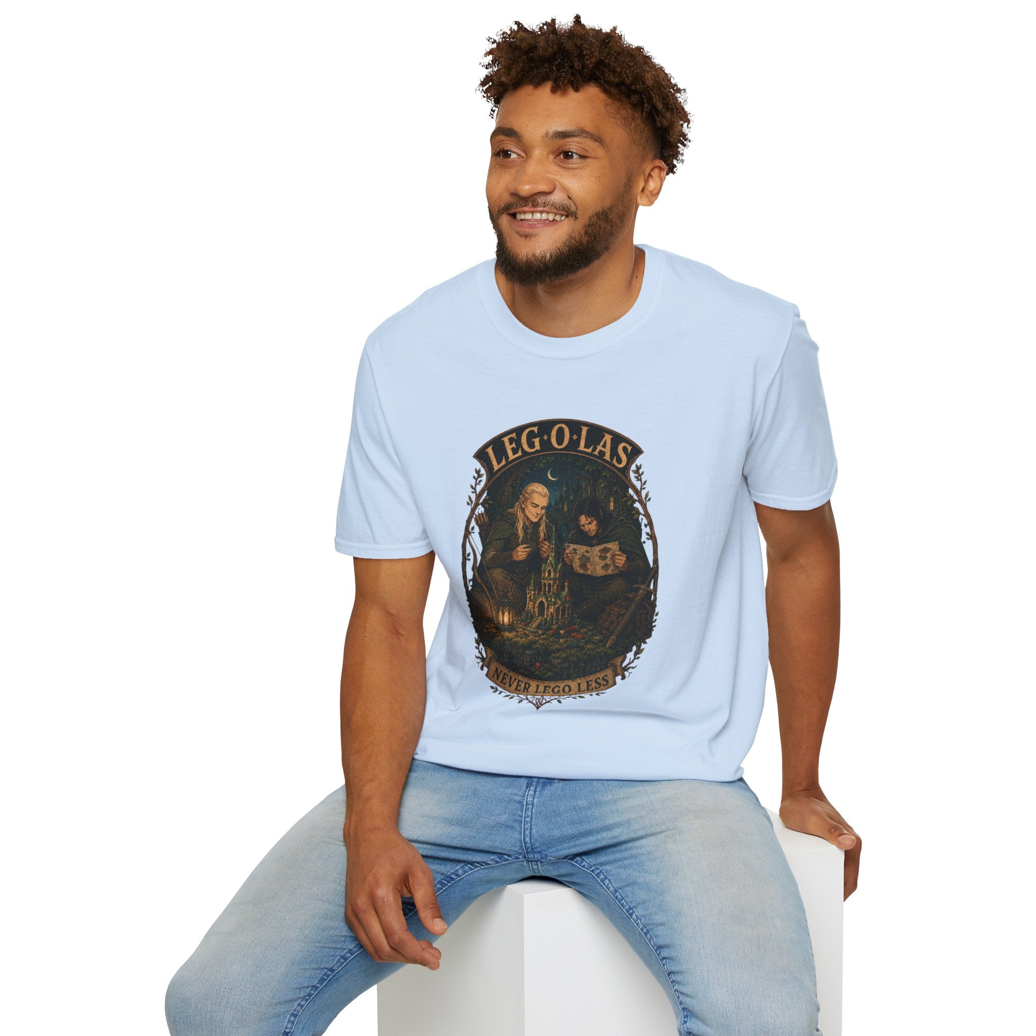 Legolas Lord of the Rings Vintage Portrait T-Shirt