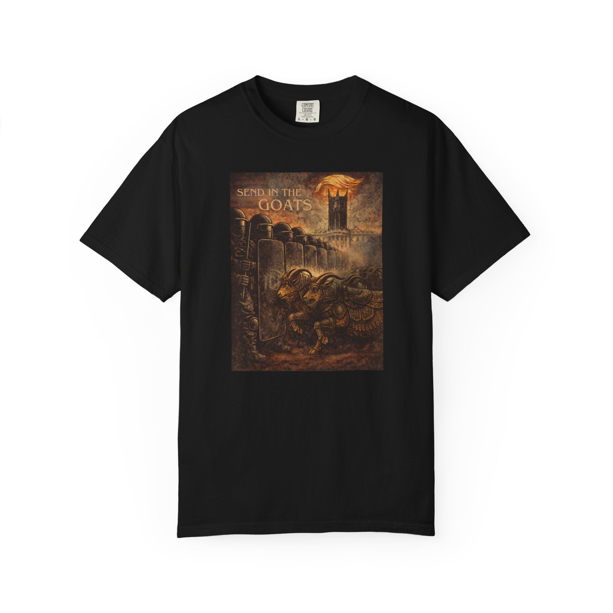 Send In The Goats Fan Art Tee