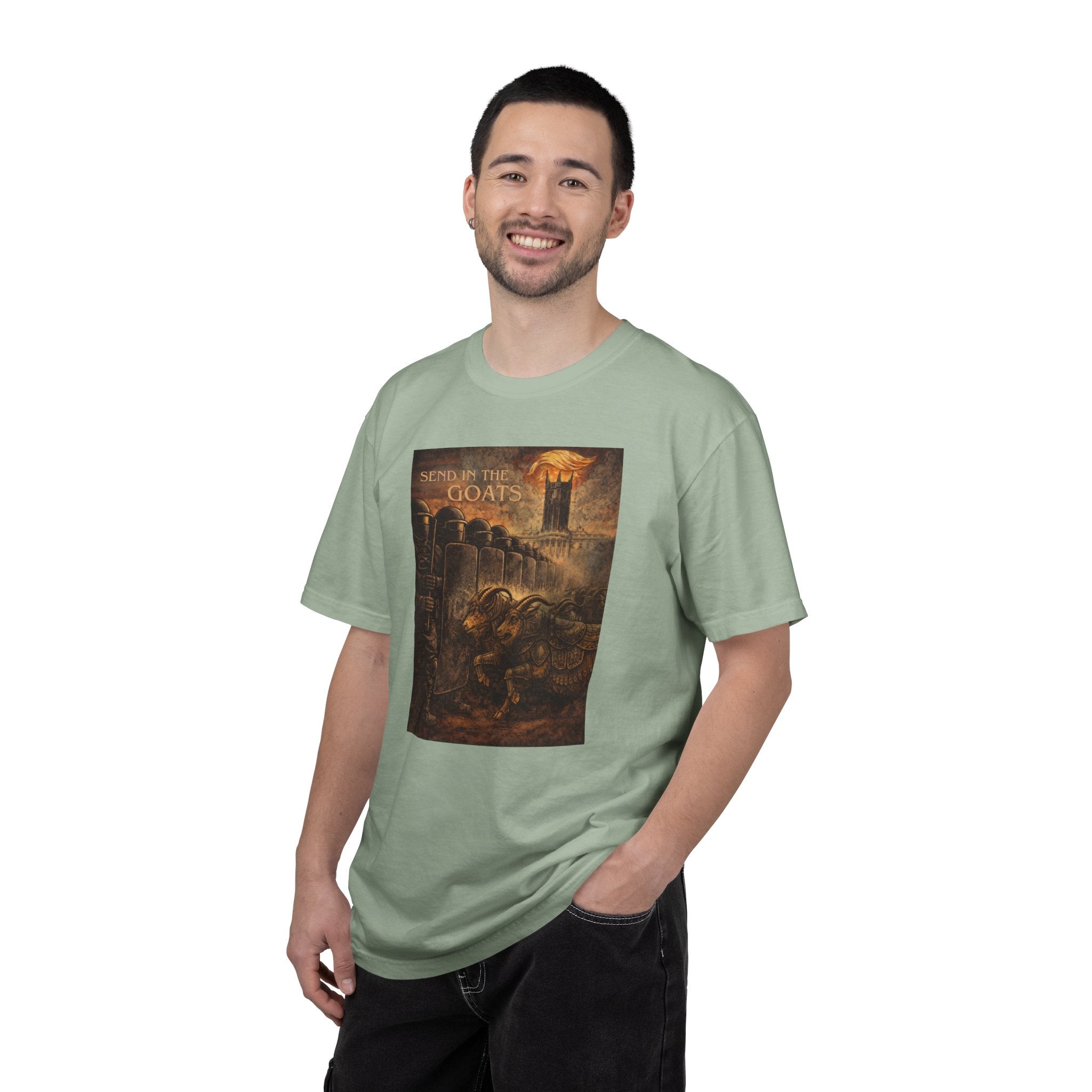 Send In The Goats Fan Art Tee