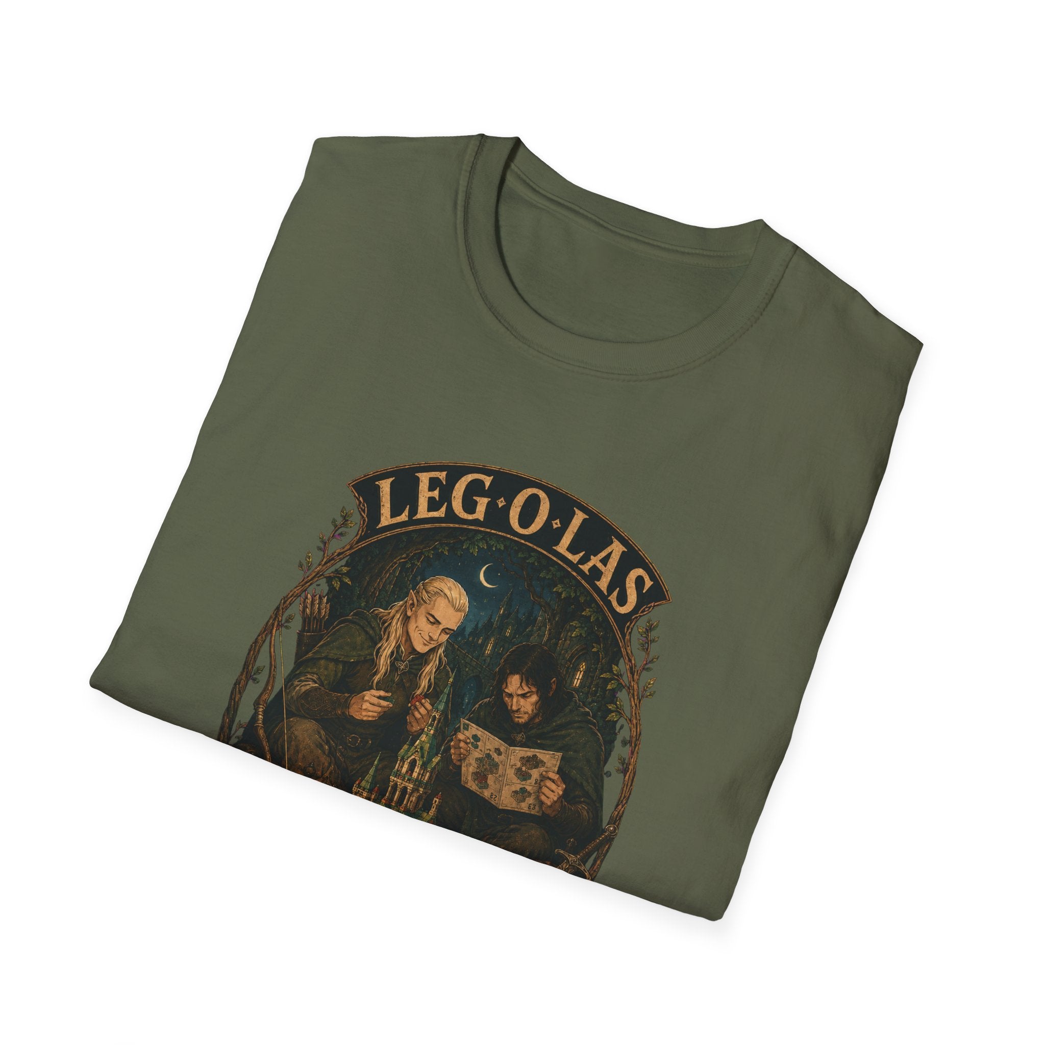 Legolas Lord of the Rings Vintage Portrait T-Shirt