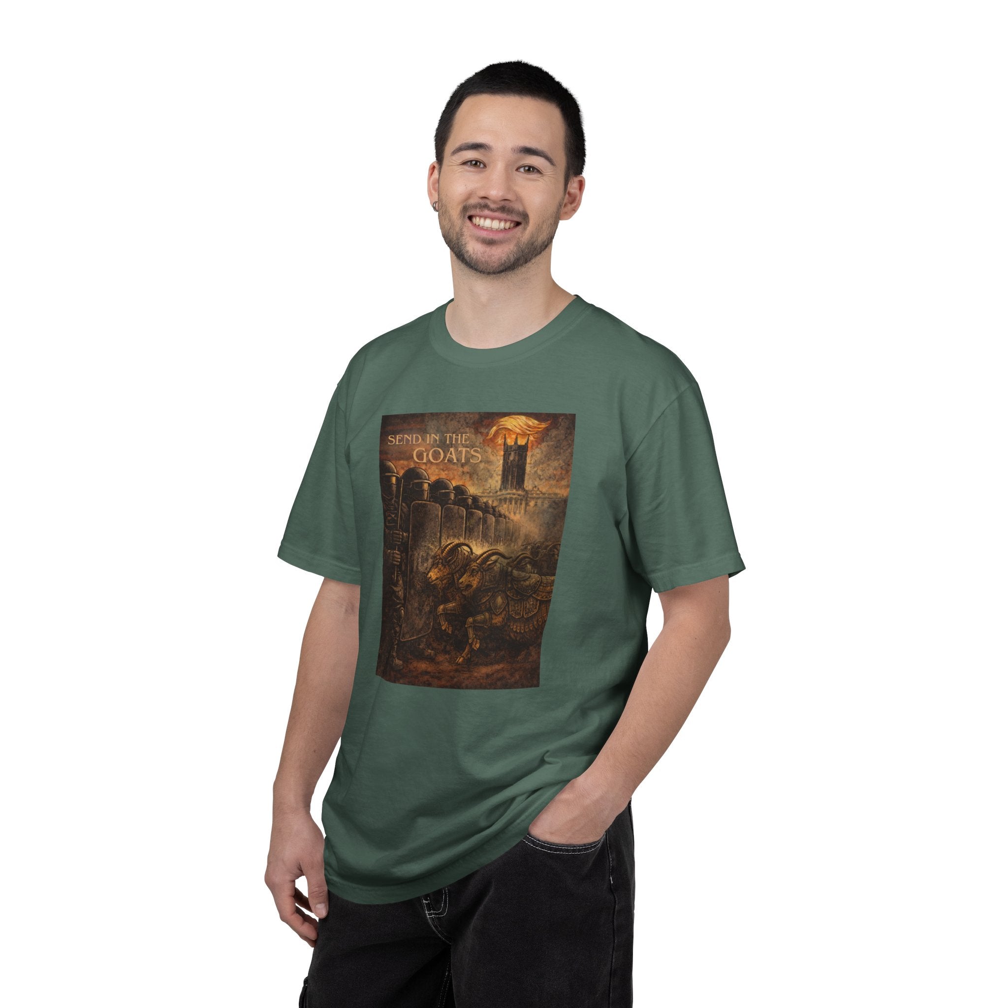 Send In The Goats Fan Art Tee