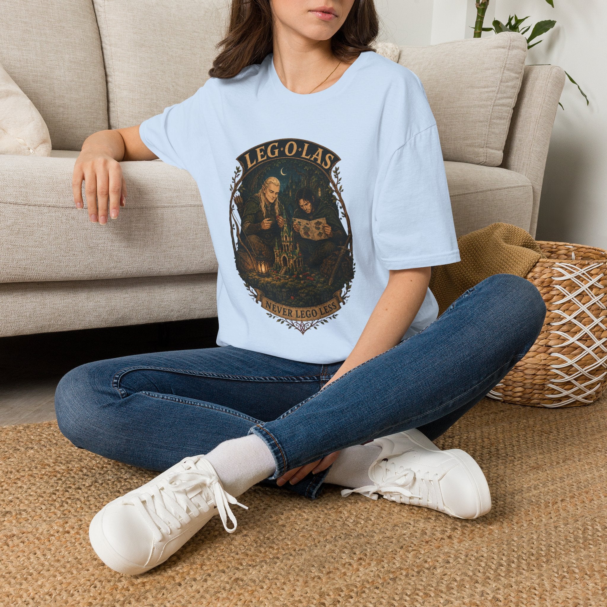 Legolas Lord of the Rings Vintage Portrait T-Shirt