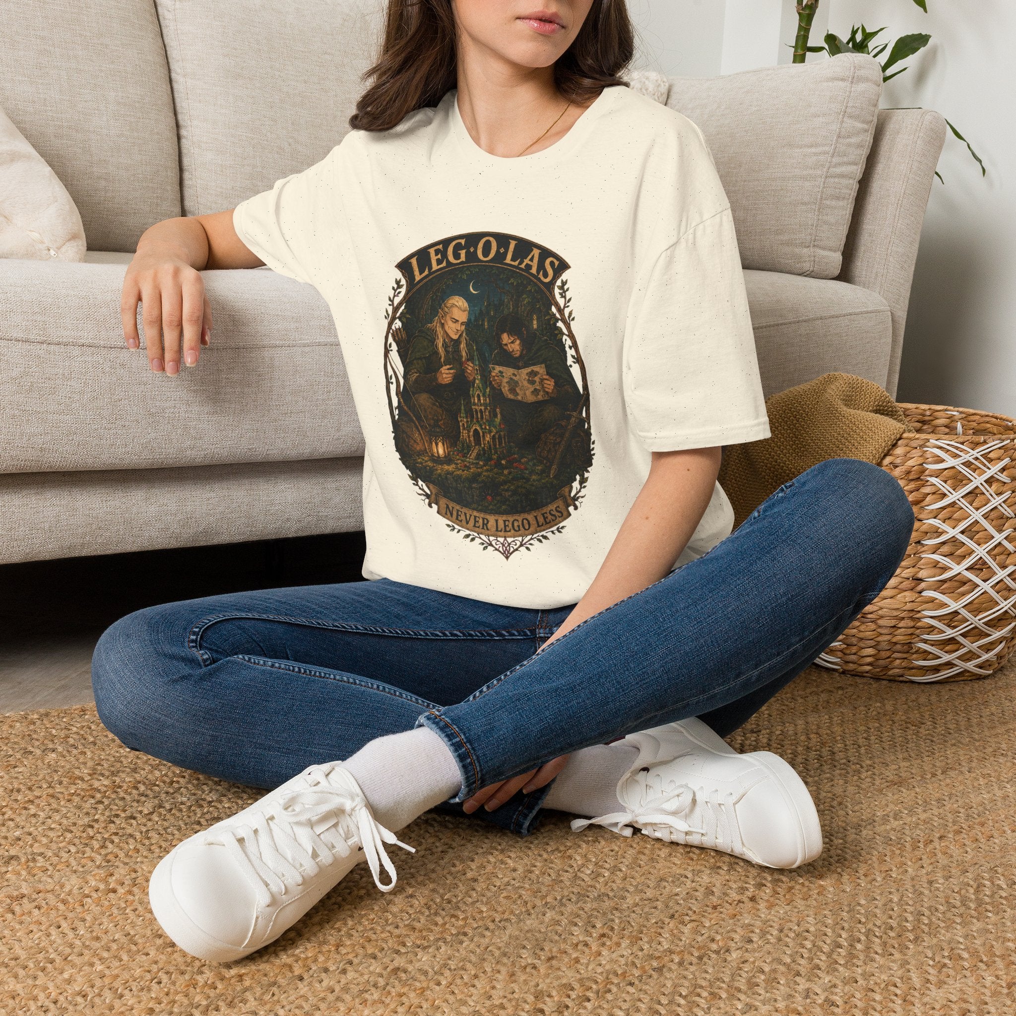 Legolas Lord of the Rings Vintage Portrait T-Shirt