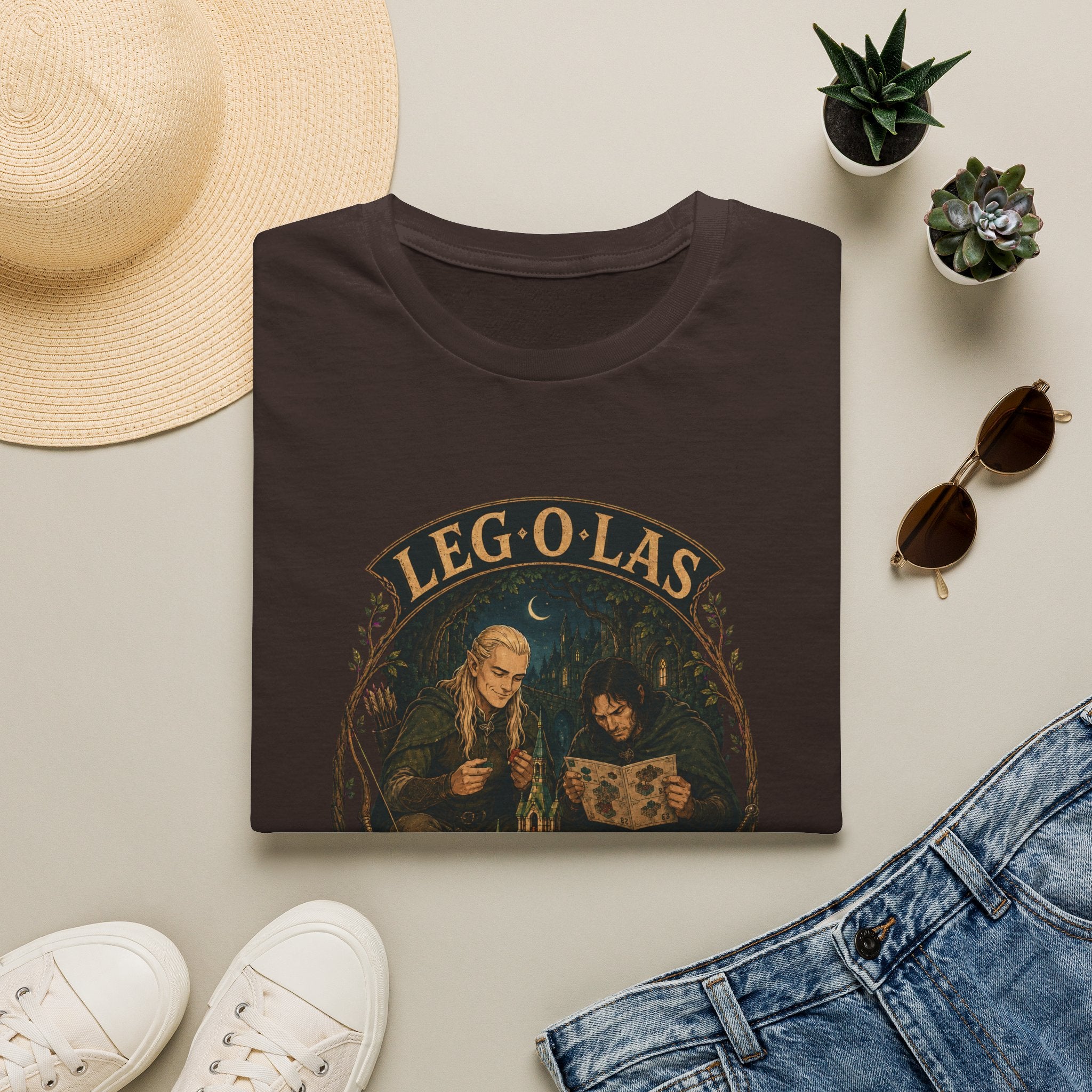 Legolas Lord of the Rings Vintage Portrait T-Shirt