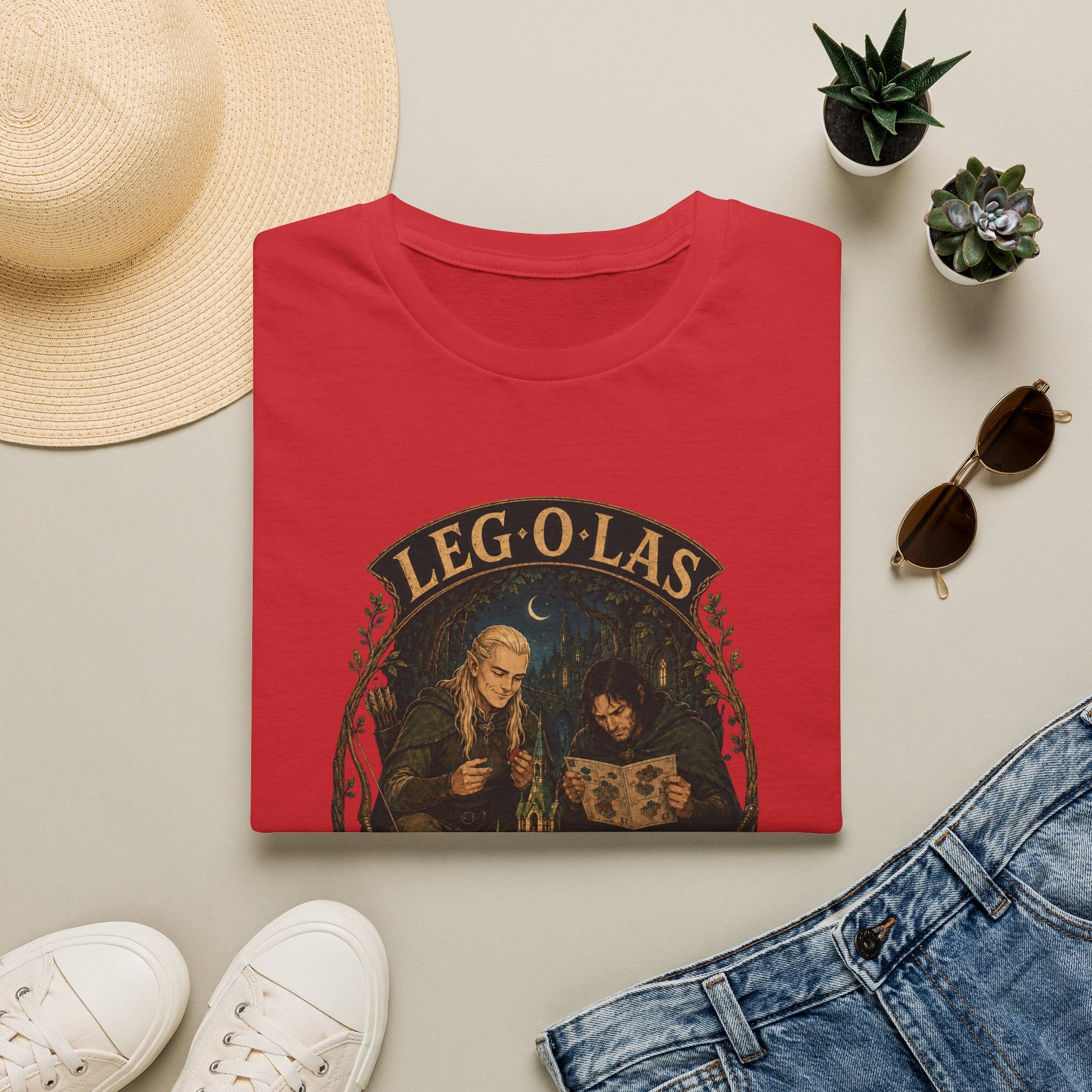Legolas Lord of the Rings Vintage Portrait T-Shirt