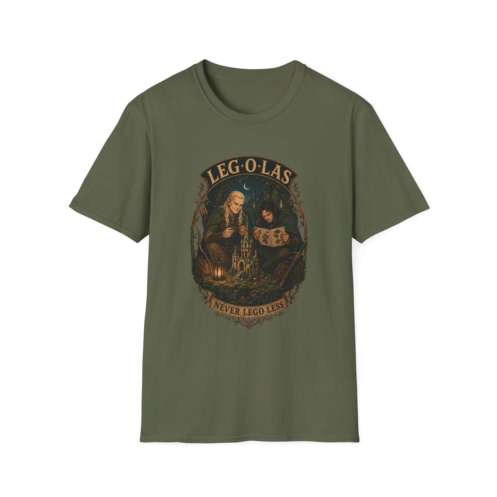 Legolas Lord of the Rings Vintage Portrait T-Shirt
