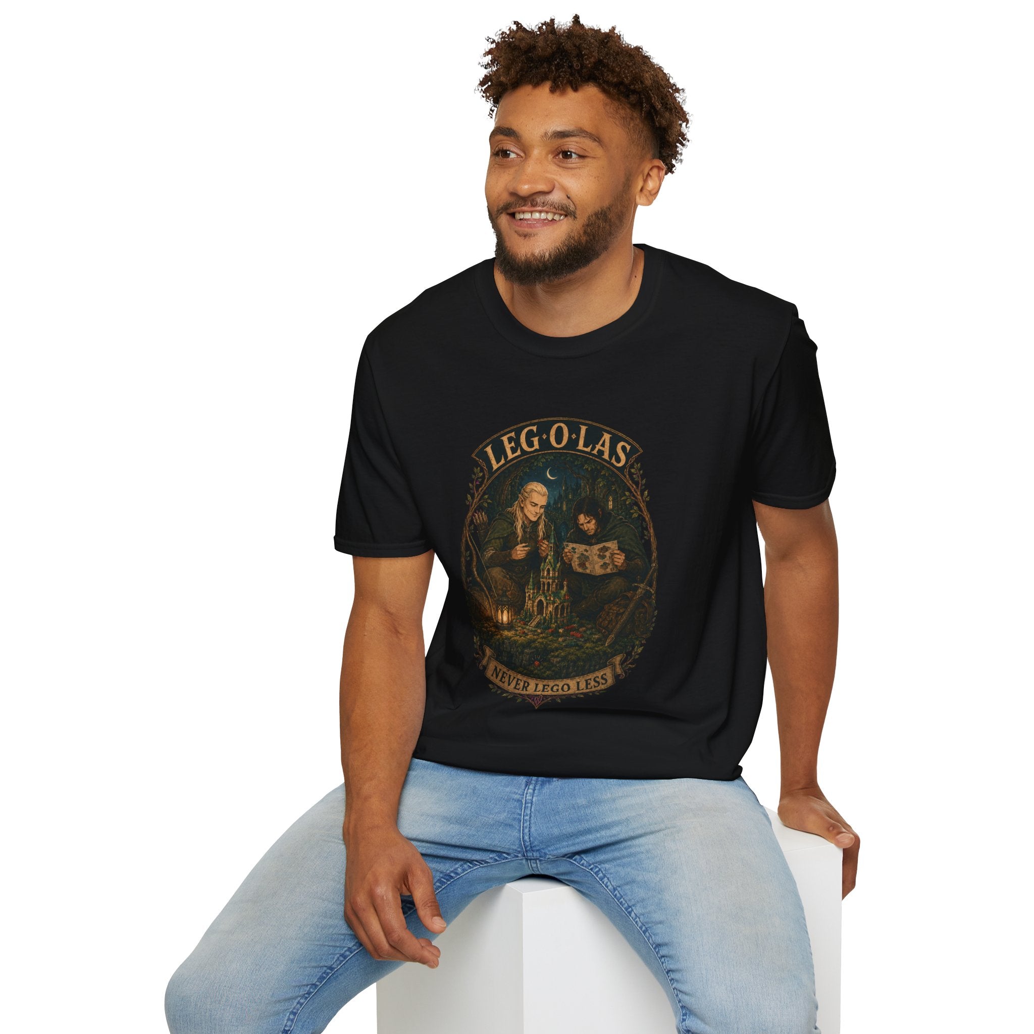 Legolas Lord of the Rings Vintage Portrait T-Shirt