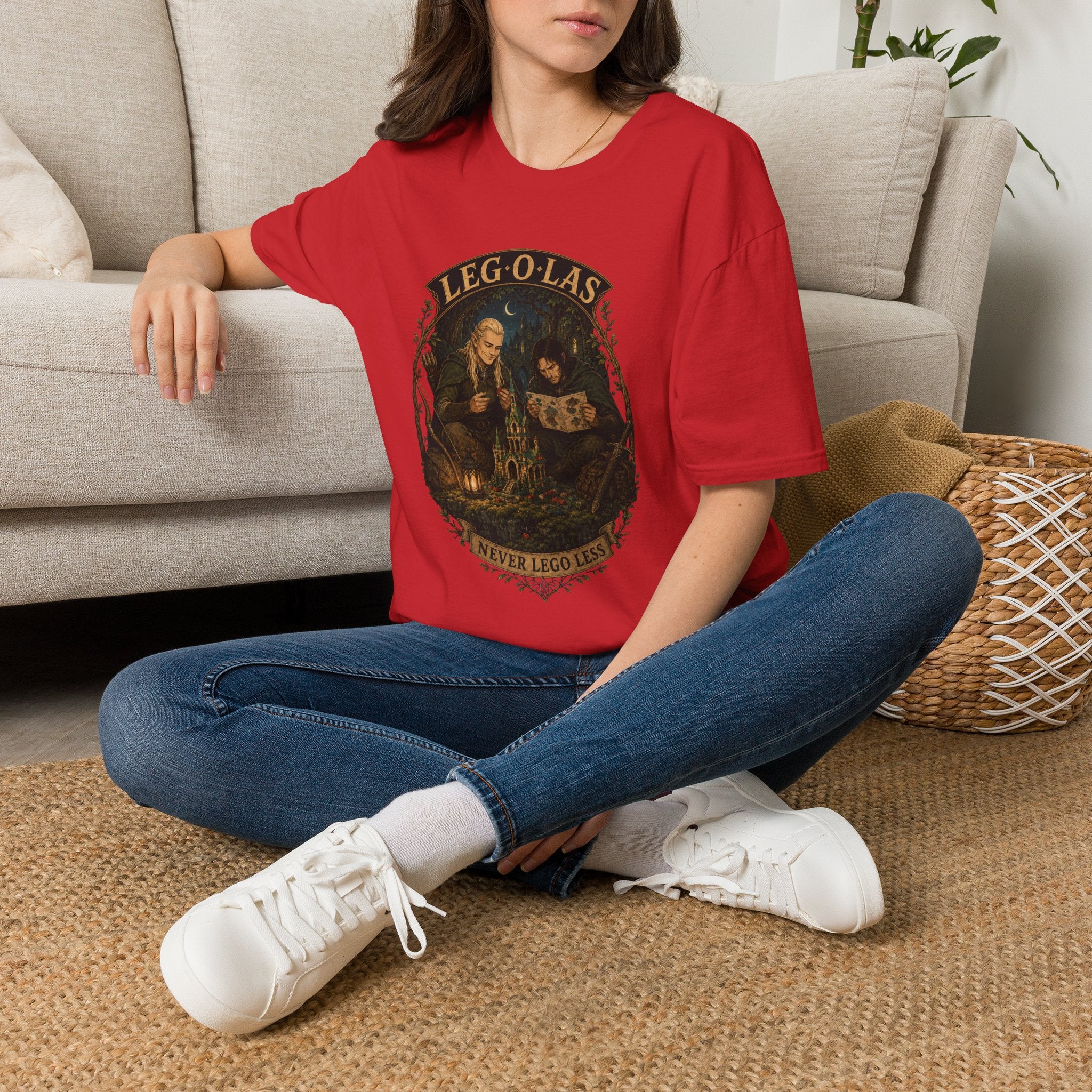 Legolas Lord of the Rings Vintage Portrait T-Shirt